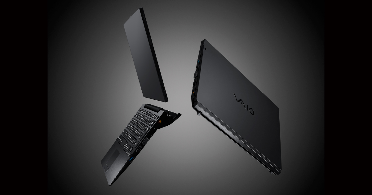 VAIO A12 ALL BLACK EDITION ー引き締まった『黒』が予感させる洗練されたワーキングスタイル