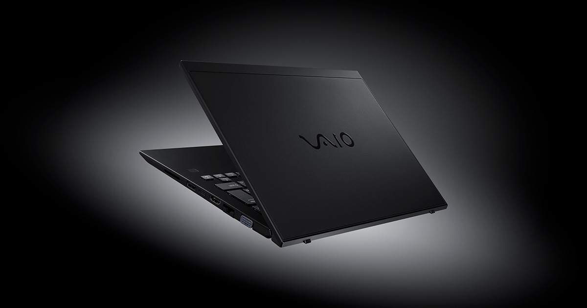 VAIO SX14 ALL BLACK EDITION 『黒』と『高性能』へのこだわりをさらに