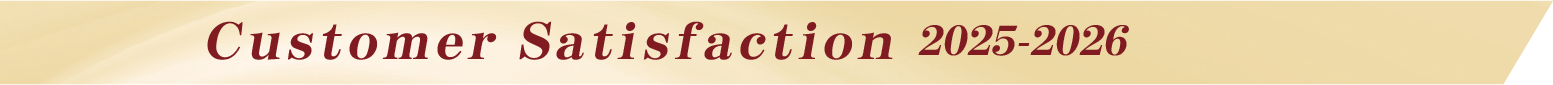 Customer Satisfaction 2025-2026