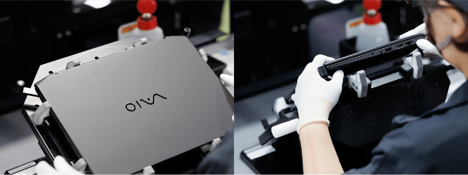 VAIOの安曇野本社工場で実践される「安曇野FINISH®」