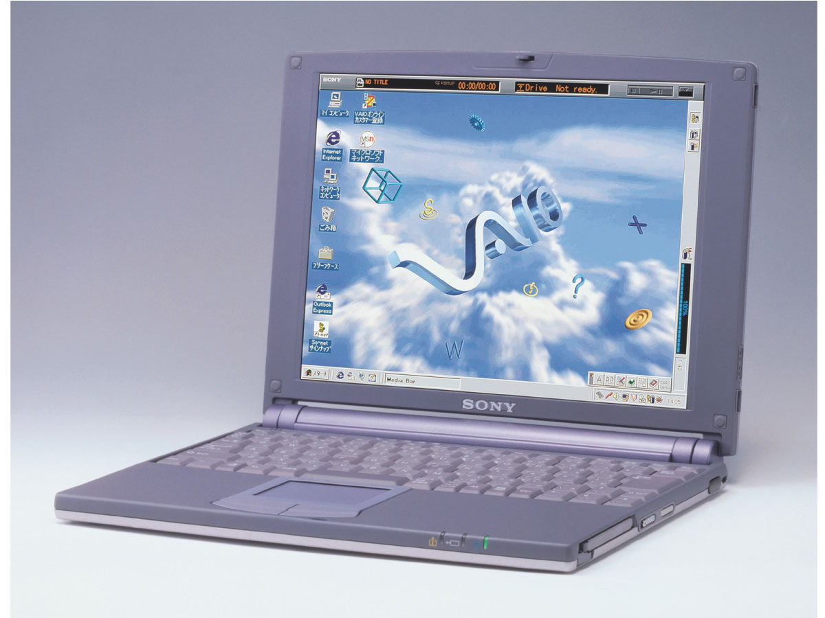 SONY PCG-505 初代VAIOノート(USキーボード)-