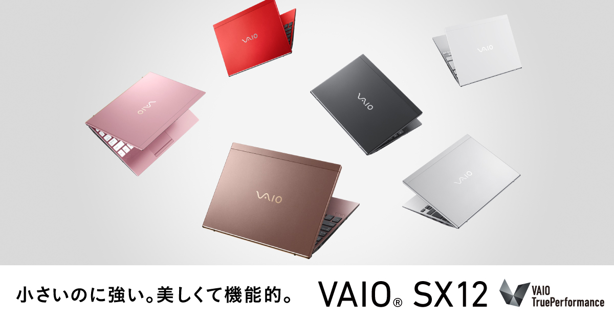 VAIO SX12 | ALL BLACK EDITION カスタマイズモデル（VJS125シリーズ