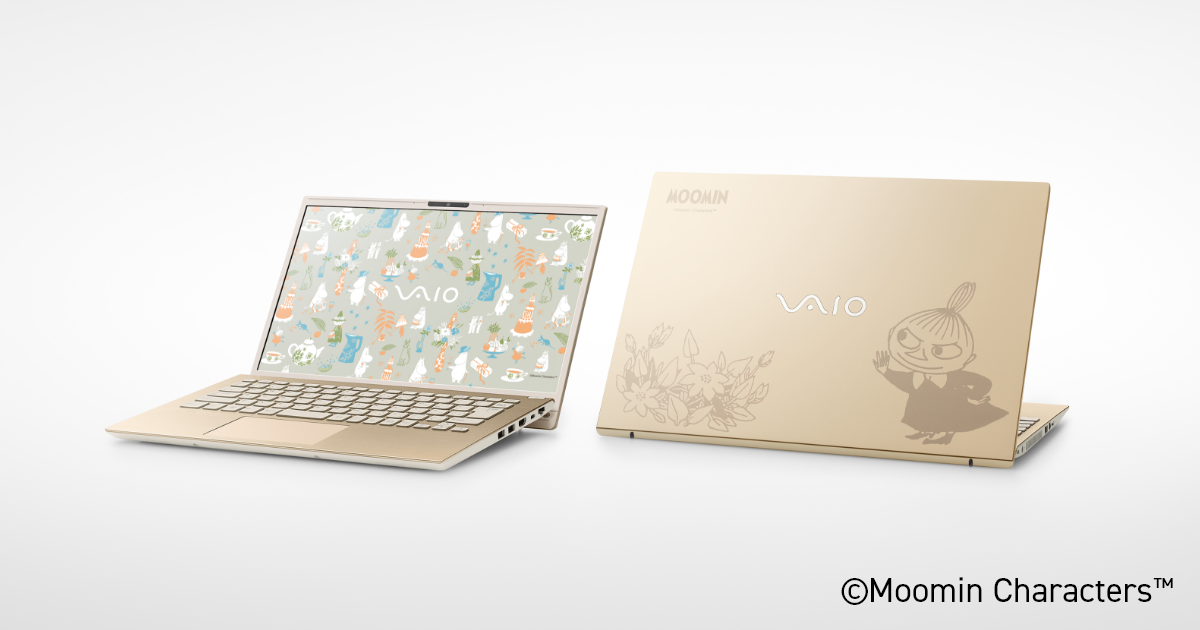 ムーミンモデル第2弾の「VAIO F16・F14」がVAIOストア限定で販売開始