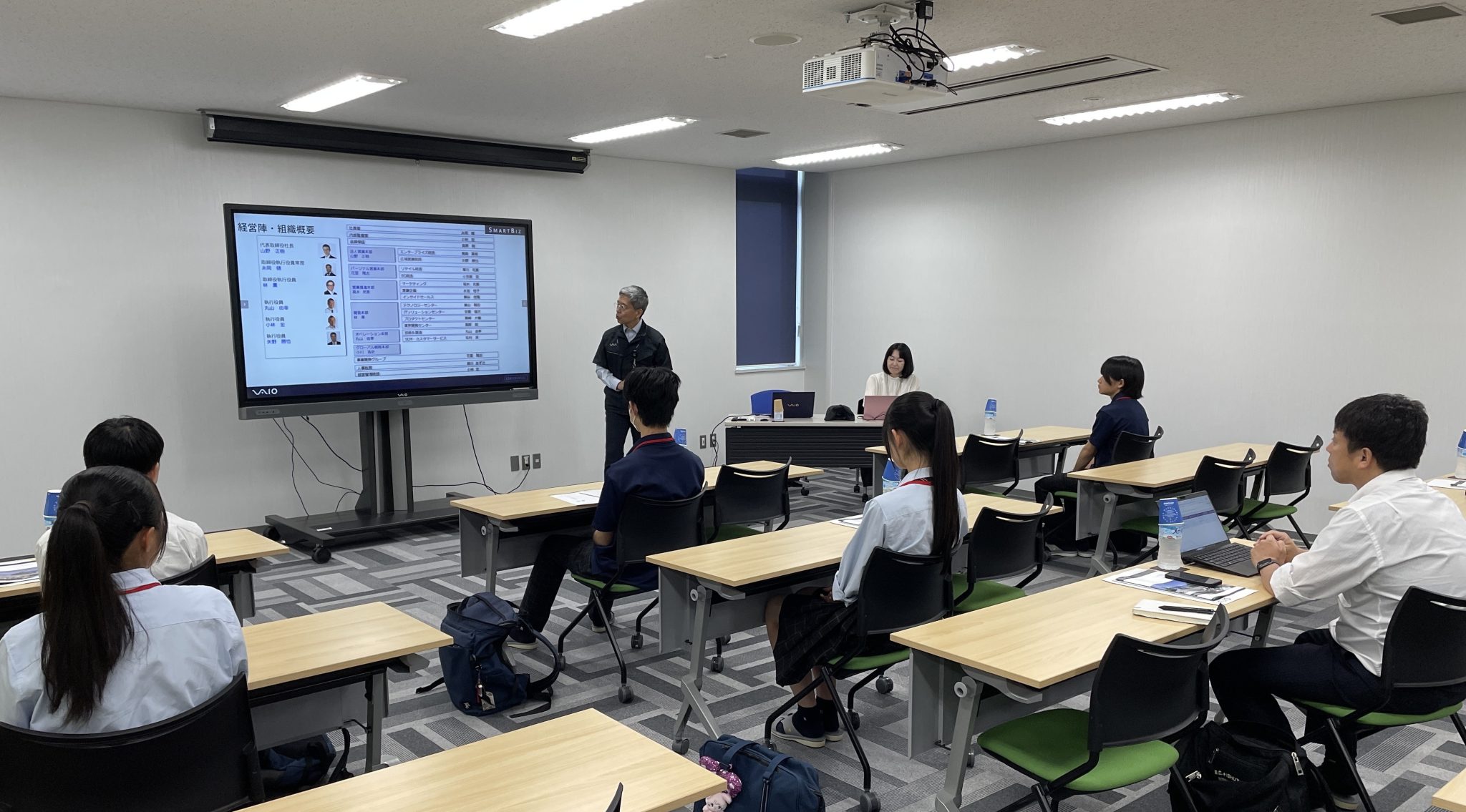2. VAIO安曇野本社での実習体験