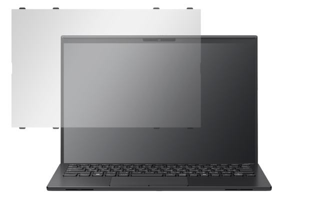 法人向け：専用14.0型ワイドのぞき見防止フィルターを同時発売