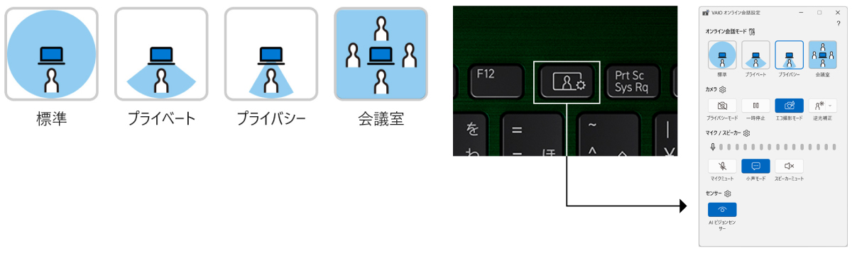 Web会議を快適にするAIノイズキャンセリング機能